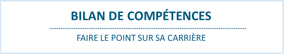 Bilan de compétences