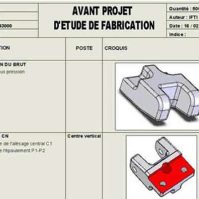 Réaliser une gamme d’usinage