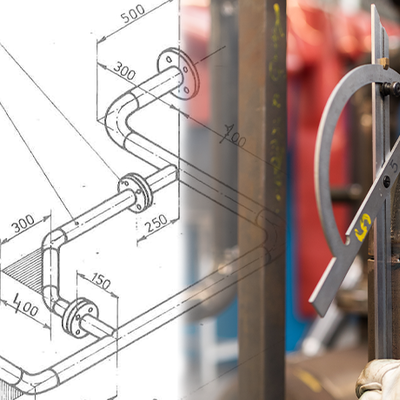 Réaliser un relevé dimensionnel d'une ligne de tuyauterie